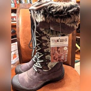 Mukluks Gwen Waterproof Suede Snow Boots
